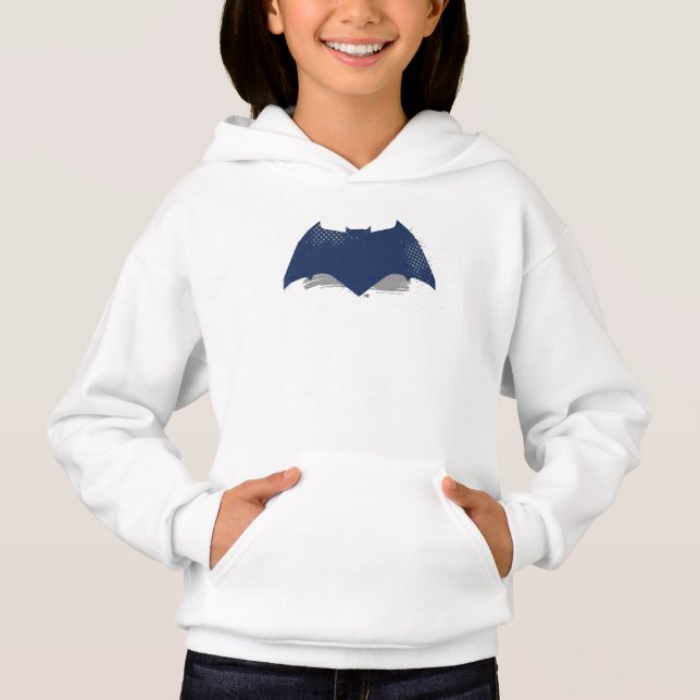 Justice League | Brush & Halftone Batman Symbol (Front)