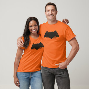 Justice League   Brush & Halftone Batman Symbol T-Shirt
