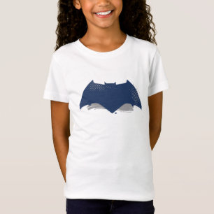 Justice League Brush & Halftone Batman Symbol T-Shirt