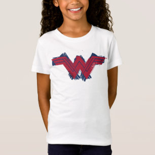 Justice League Brushed Wonder Woman Symbol T-Shirt