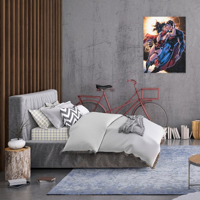 Justice League Comic Cover #12 Variant Canvas Print (Creator Uploaded)