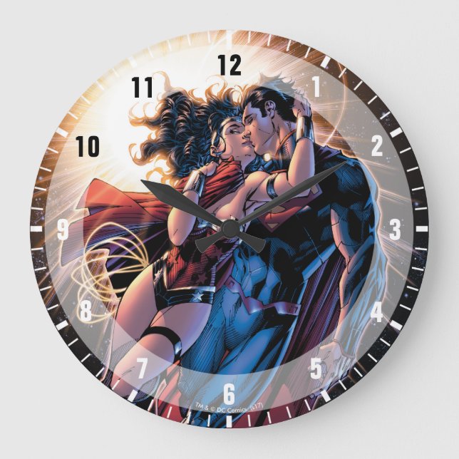 Justice League Comic Cover #12 Variant Large Clock (Front)