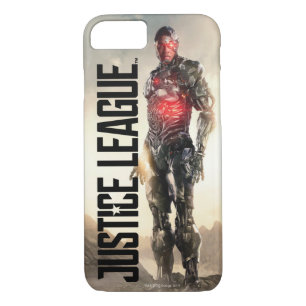 Justice League   Cyborg On Battlefield Case-Mate iPhone Case