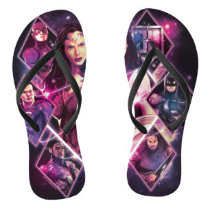 Justice League   Diamond Galactic Group Panels Jandals