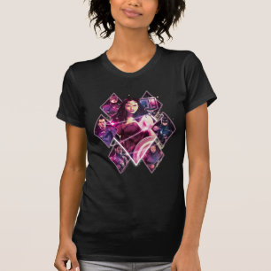 Justice League   Diamond Galactic Group Panels T-Shirt
