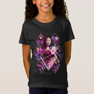 Justice League   Diamond Galactic Group Panels T-Shirt