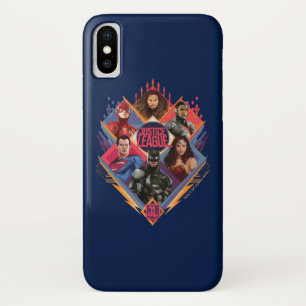 Justice League   Diamond Hatch Group Badge Case-Mate iPhone Case