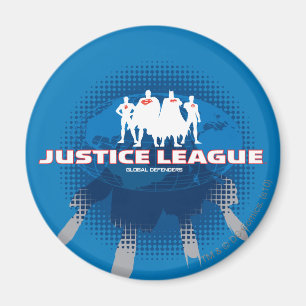 Justice League Global Defenders Magnet