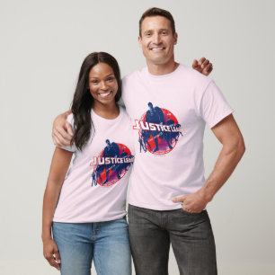 Justice League Global Heroes and Globe T-Shirt