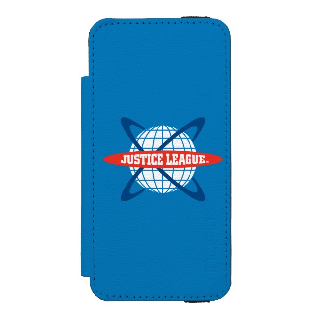 Justice League Globe Logo Incipio iPhone Wallet Case (Folio Front)