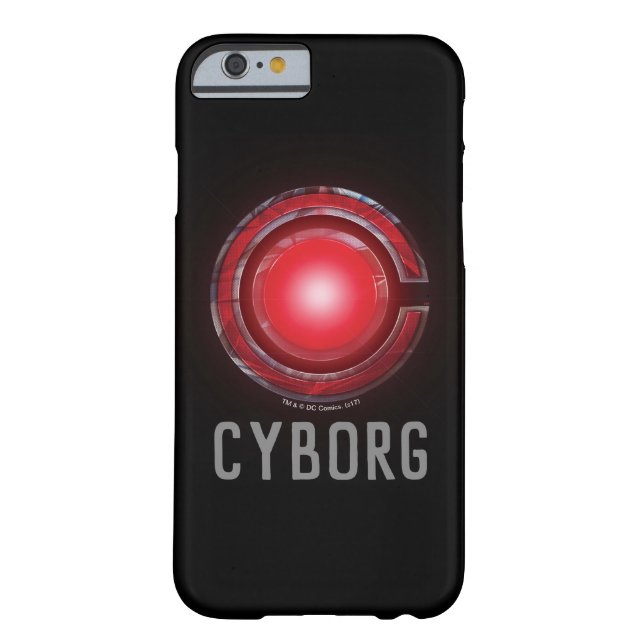 Justice League | Glowing Cyborg Symbol Case-Mate iPhone Case (Back)