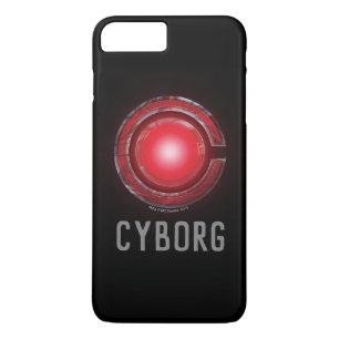Justice League   Glowing Cyborg Symbol Case-Mate iPhone Case