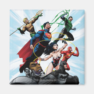 Justice League - Group 1 Magnet