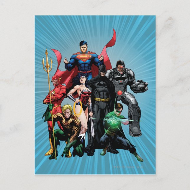 Justice League - Group 2 Postcard (Front)