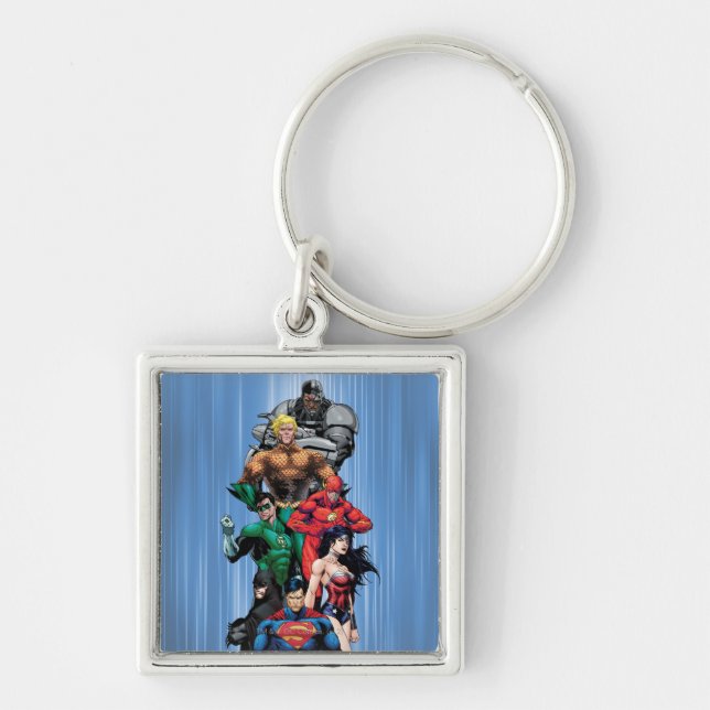 Justice League - Group 3 Key Ring (Front)