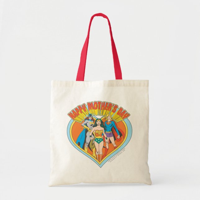 Justice League | Happy Mother's Day Tote Bag (Front)