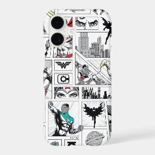 Justice League Heroic Panel Pattern
