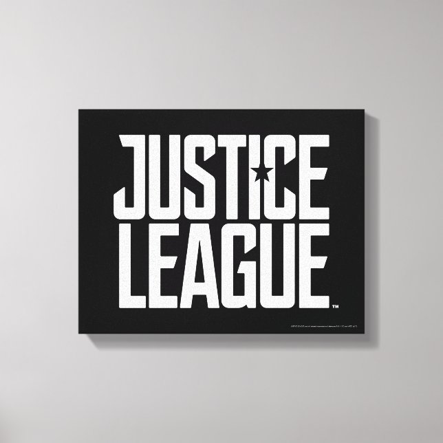 Justice League | Justice League Logo Canvas Print (Front)