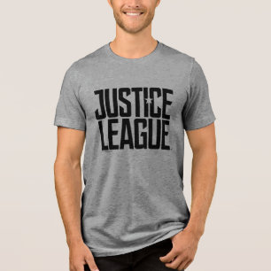Justice League   Justice League Logo Tri-Blend Shirt