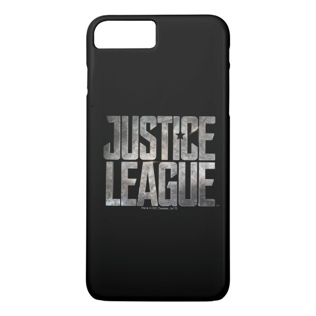 Justice League | Justice League Metallic Logo Case-Mate iPhone Case (Back)
