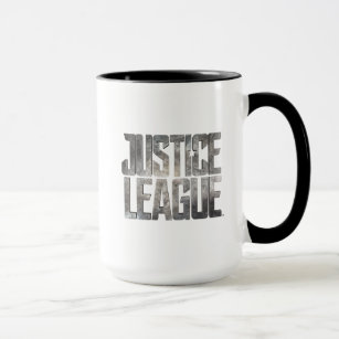 Justice League   Justice League Metallic Logo Mug
