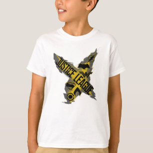 Justice League   Justice League & Team Symbols T-Shirt