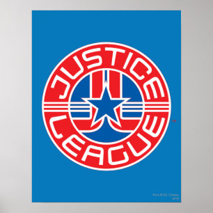 Justice League Logo Poster