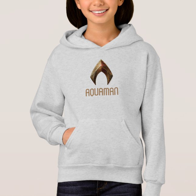 Justice League | Metallic Aquaman Symbol (Front)