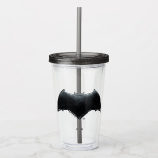 Justice League | Metallic Batman Symbol Acrylic Tumbler