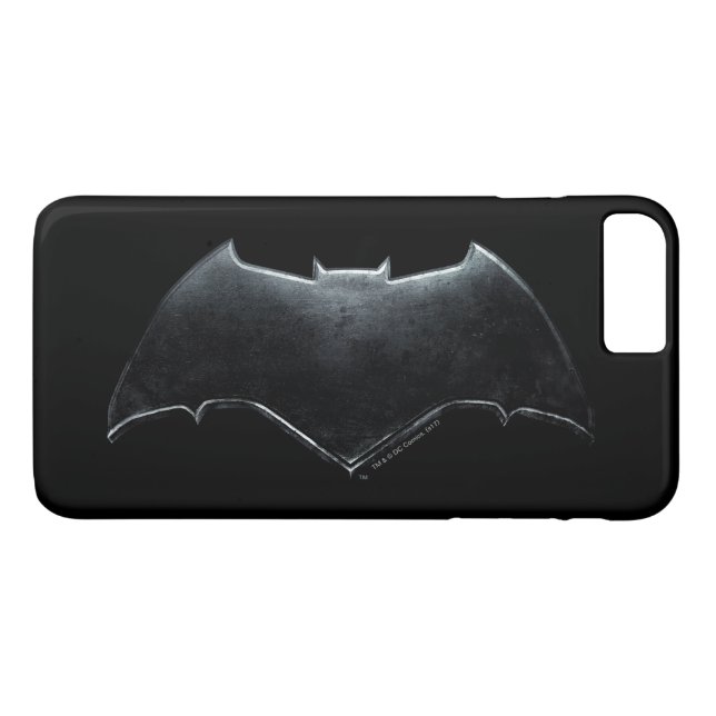 Justice League | Metallic Batman Symbol Case-Mate iPhone Case (Back (Horizontal))