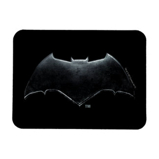 Justice League | Metallic Batman Symbol Magnet