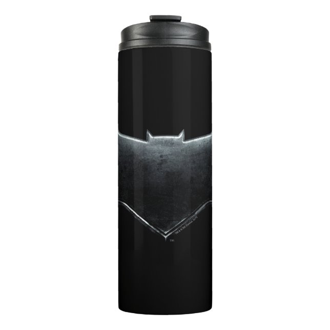 Justice League | Metallic Batman Symbol Thermal Tumbler (Front)