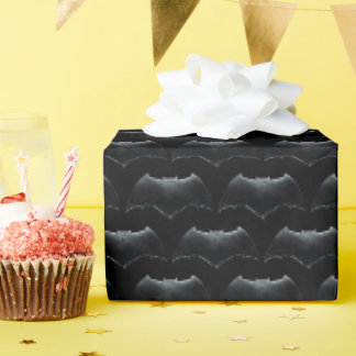 Justice League | Metallic Batman Symbol Wrapping Paper