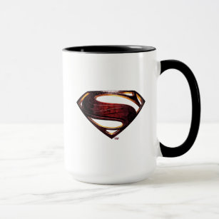 Justice League   Metallic Superman Symbol Mug