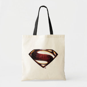 Justice League Metallic Superman Symbol Tote Bag