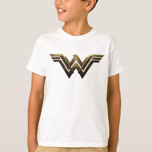 Justice League   Metallic Wonder Woman Symbol T-Shirt