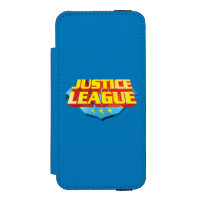 Justice League Name and Shield Logo