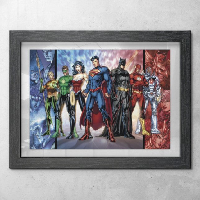 Justice League | New 52 Justice League Line Up Poster (Creator Uploaded)