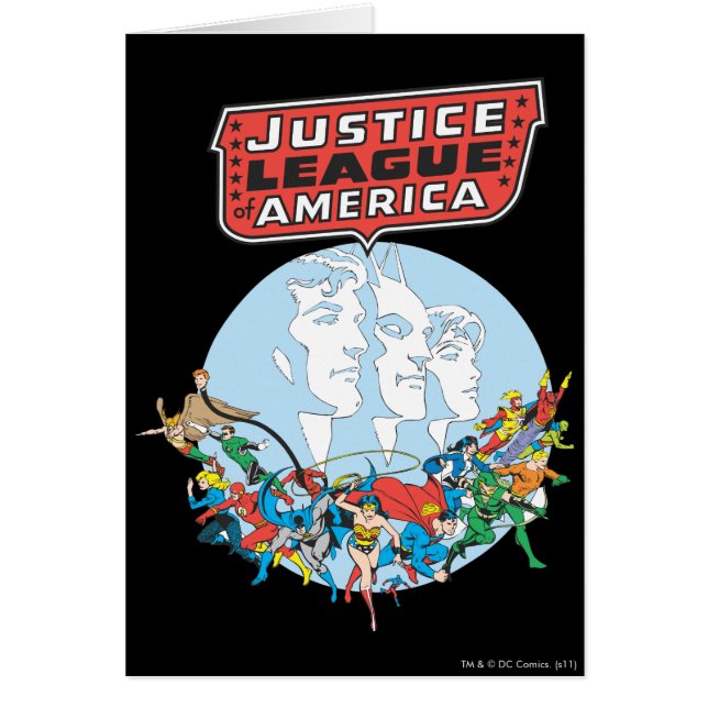 Justice League of America Group (Front)