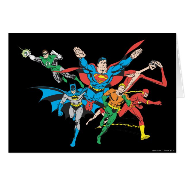 Justice League of America Group 4 (Front Horizontal)