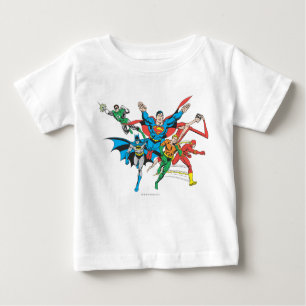 Justice League of America Group 4 Baby T-Shirt