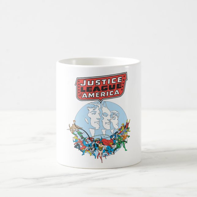 Justice League of America Group Coffee Mug (Center)