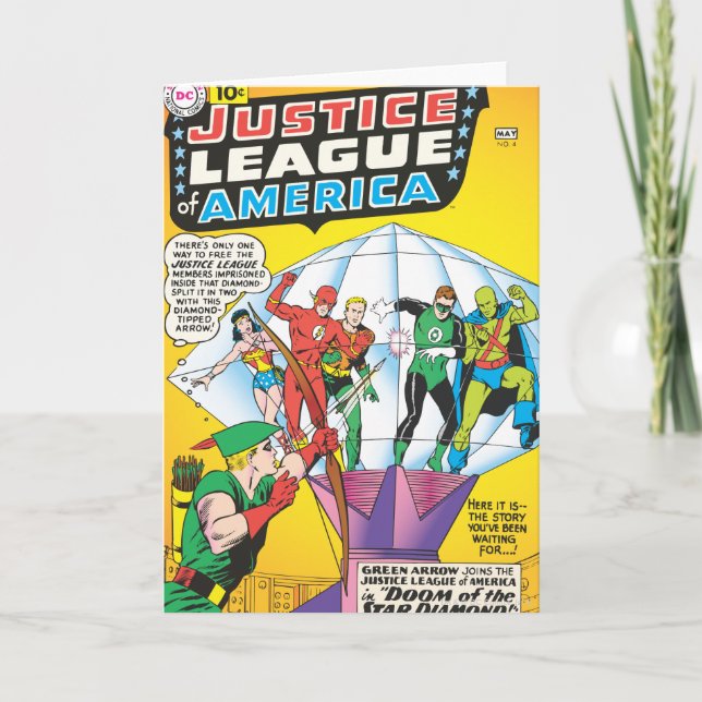Justice League of America Issue #4 - May Card (Front)