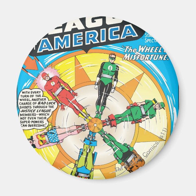 Justice League of America Issue #6 - Sept Magnet (Front)