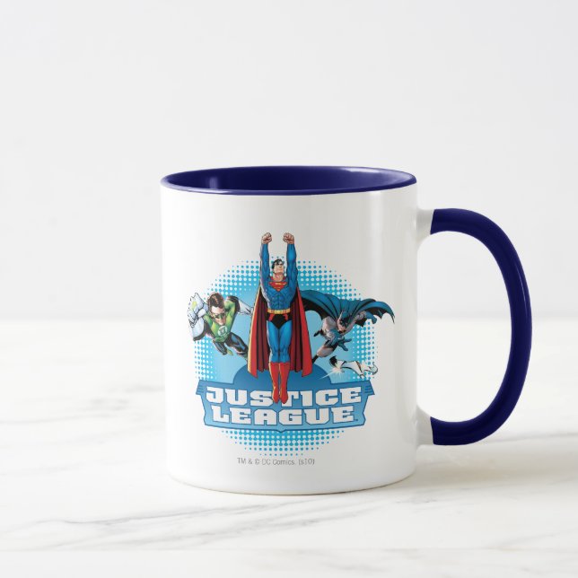 Justice League Power Trio Mug (Right)