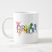 Justice League Pride Character Silhouettes