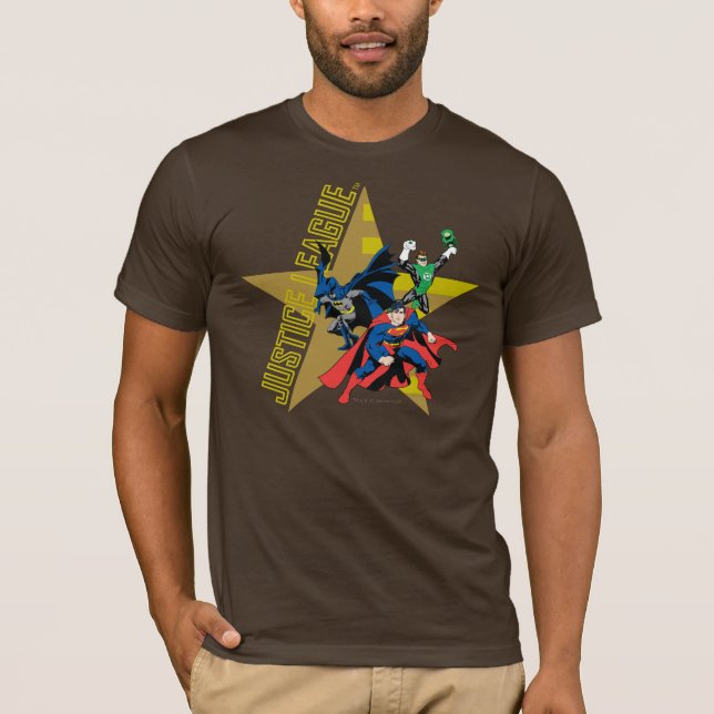 Justice League Star Heroes T-Shirt (Front)