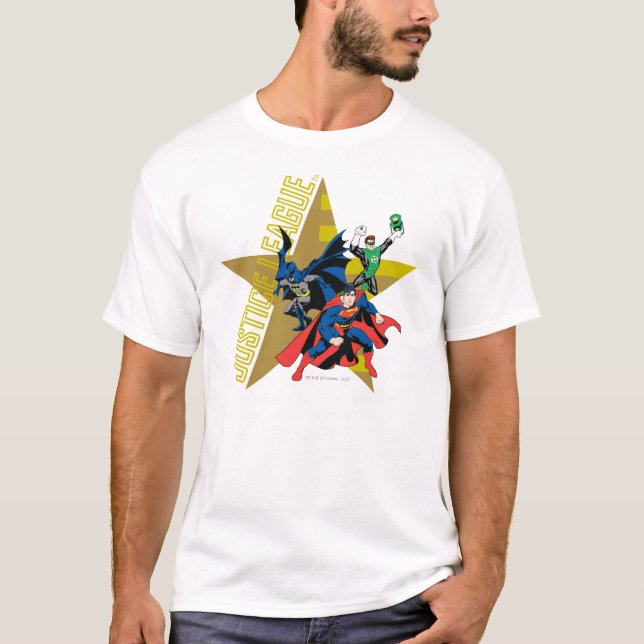 Justice League Star Heroes T-Shirt (Front)