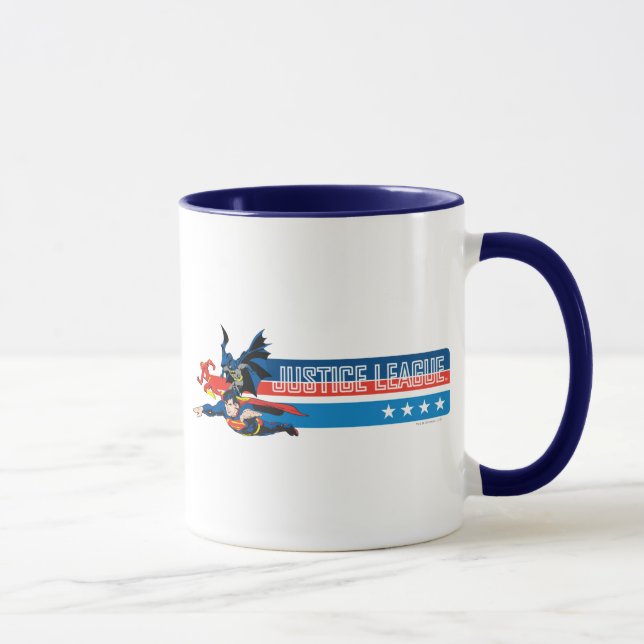 Justice League Stars and Stripes Mug (Right)