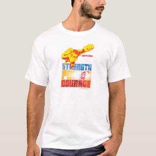 Justice League Strength. Power. Courage. Character T-Shirt